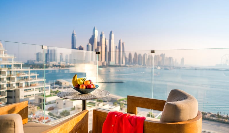 FIVE Palm Jumeirah Dubai-Luxe Sea View Balcony view_12597